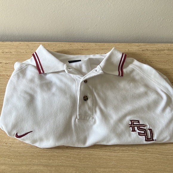 Nike FSU Seminole's White Polo XXL - Picture 11 of 11